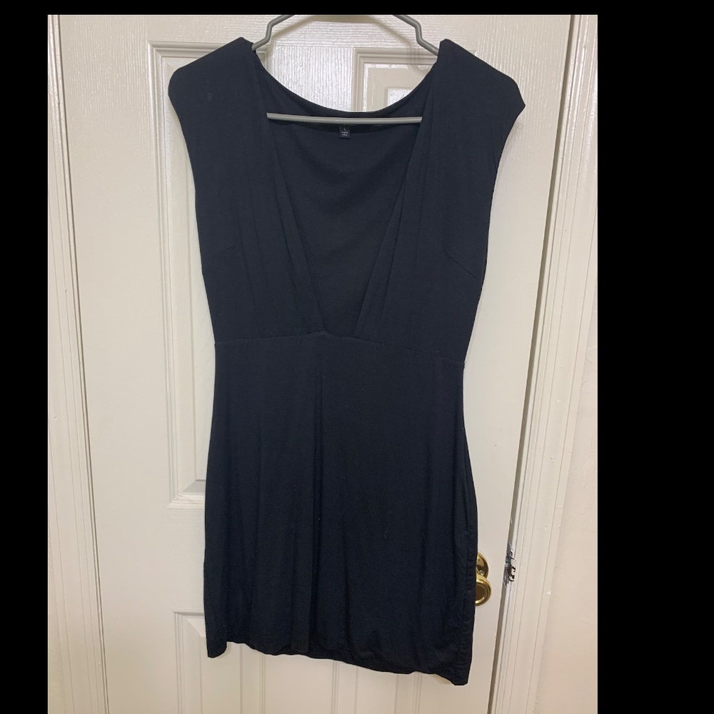 Black cocktail dress